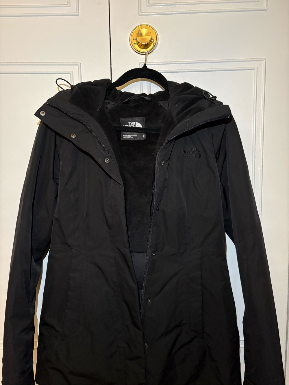 The North Face Women's Black Hooded Coat